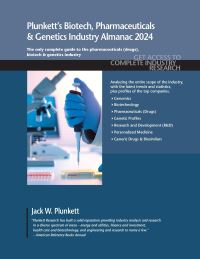 Book Cover for Plunkett's Biotech, Pharmaceuticals & Genetics Industry Almanac 2024 by Jack W Plunkett