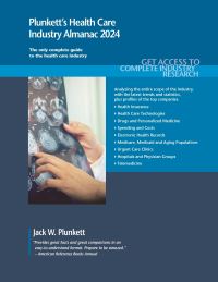 Book Cover for Plunkett's Health Care Industry Almanac 2024 by Jack W Plunkett