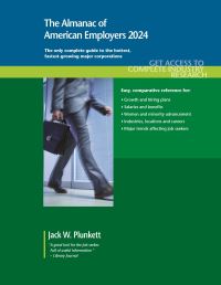 Book Cover for The Almanac of American Employers 2024 by Jack W Plunkett