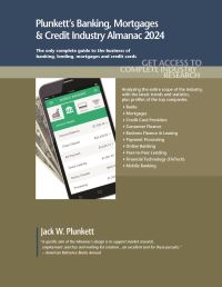 Book Cover for Plunkett's Banking, Mortgages & Credit Industry Almanac 2024 by Jack W Plunkett