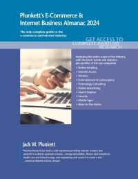 Book Cover for Plunkett's E-Commerce & Internet Business Almanac 2024 by Jack W Plunkett