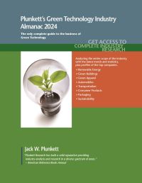 Book Cover for Plunkett's Green Technology Industry Almanac 2024 by Jack W Plunkett