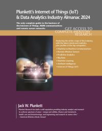 Book Cover for Plunkett's Internet of Things (IoT) & Data Analytics Industry Almanac 2024 by Jack W Plunkett