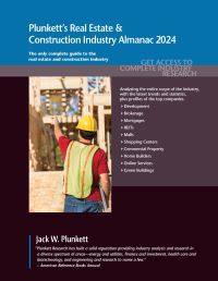 Book Cover for Plunkett's Real Estate & Construction Industry Almanac 2024 by Jack W Plunkett