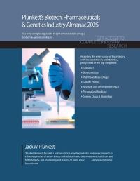 Book Cover for Plunkett's Biotech, Pharmaceuticals & Genetics Industry Almanac 2025 by Ltd Plunkett Research