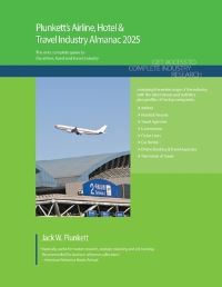 Book Cover for Plunkett's Airline, Hotel & Travel Industry Almanac 2025 by Ltd Plunkett Research