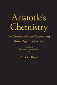 Book Cover for Aristotle's Chemistry by Aristotle, C D C Reeve