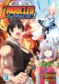 Book Cover for Muscles Are Better Than Magic! Novel 3 by Doraneko