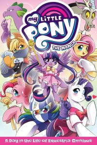 Book Cover for My Little Pony, the Manga by David Lumsdon