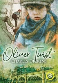 Book Cover for Oliver Twist (Large Print, Annotated) by Charles Dickens