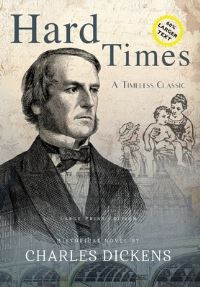 Book Cover for Hard Times (Annotated, LARGE PRINT) by Charles Dickens
