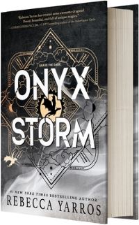 Book Cover for Onyx Storm (Standard Edition) by Rebecca Yarros