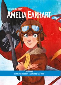 Book Cover for Amelia Earhart by Kim Moldofsky