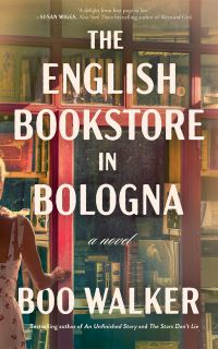 Book Cover for The English Bookstore in Bologna by Boo Walker