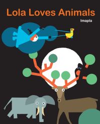 Book Cover for Lola Loves Animals by Imapla