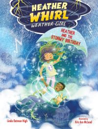 Book Cover for Heather and the Stormy Birthday by Linda Oatman High