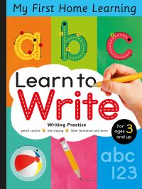 Book Cover for Learn to Write - Letter Tracing and Writing Practice by Lauren Crisp, Tiger Tales