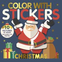 Book Cover for Color With Stickers: Christmas by Jonny Marx, Tiger Tales