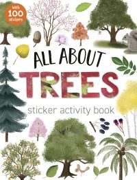 Book Cover for All About Trees Sticker Activity Book by Tiger Tales