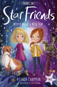 Book Cover for Star Friends 2 Books in 1: Mirror Magic & Wish Trap by Linda Chapman