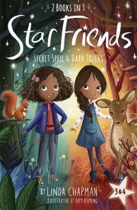 Book Cover for Star Friends 2 Books in 1: Secret Spell & Dark Tricks by Linda Chapman