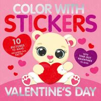 Book Cover for Color With Stickers: Valentine's Day by Aimee Knight, Tiger Tales