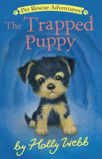 Book Cover for The Trapped Puppy by Holly Webb