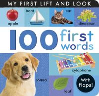 Book Cover for 100 First Words by Hettie Cox
