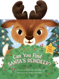 Book Cover for Can You Find Santa's Reindeer? by Danielle McLean