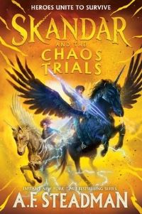 Book Cover for Skandar and the Chaos Trials by A F Steadman