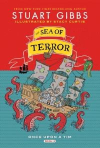 Book Cover for The Sea of Terror by Stuart Gibbs
