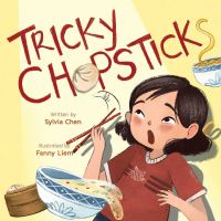 Book Cover for Tricky Chopsticks by Sylvia Chen