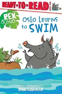 Book Cover for Oslo Learns to Swim by Doug Cushman