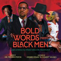 Book Cover for Bold Words from Black Men by Tamara Pizzoli