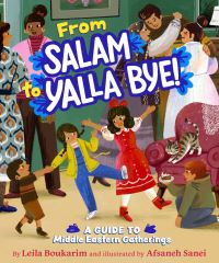 Book Cover for From Salam to Yalla Bye! by Leila Boukarim