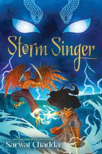 Book Cover for The Storm Singer by Sarwat Chadda