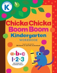 Book Cover for Chicka Chicka Boom Boom Kindergarten Workbook by Bill Martin Jr, John Archambault