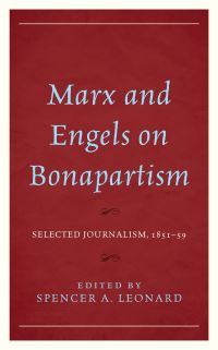 Book Cover for Marx and Engels on Bonapartism by Karl Marx, Friedrich Engels