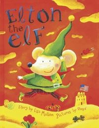 Book Cover for Elton the Elf by Lisa Mallen