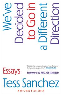 Book Cover for We've Decided to Go in a Different Direction by Tess Sanchez