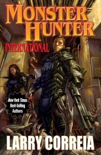 Book Cover for Monster Hunter International by Larry Correia