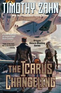 Book Cover for The Icarus Changeling by Timothy Zahn