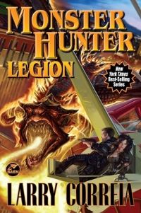 Book Cover for Monster Hunter Legion by Larry Correia