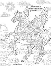 Book Cover for Livro Para Colorir De Animais Maravilhosos Para Adultos 3 & 4 by Nick Snels