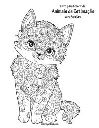 Book Cover for Livro Para Colorir De Animais De Estimação Para Adultos by Nick Snels
