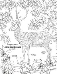 Book Cover for Livro Para Colorir De Animais Na Natureza Para Adultos by Nick Snels