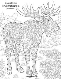 Book Cover for Livro Para Colorir De Mamíferos Para Adultos 2 by Nick Snels