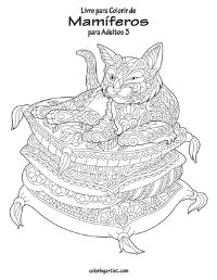 Book Cover for Livro Para Colorir De Mamíferos Para Adultos 3 by Nick Snels