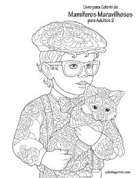 Book Cover for Livro Para Colorir De Mamíferos Maravilhosos Para Adultos 2 by Nick Snels