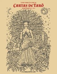 Book Cover for Livro Para Colorir De Cartas De Tarô Para Adultos 1 & 2 by Nick Snels